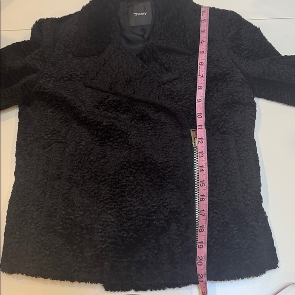 THEORY Faux Fur Jacket size XS - Picture 10 of 10